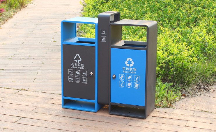 公園分類垃圾桶 公園分類垃圾桶
