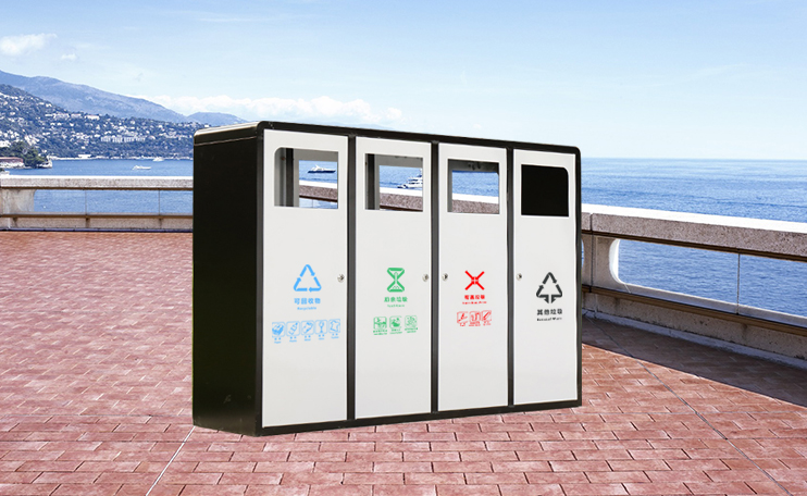 戶外四分類垃圾桶 戶外四分類垃圾桶