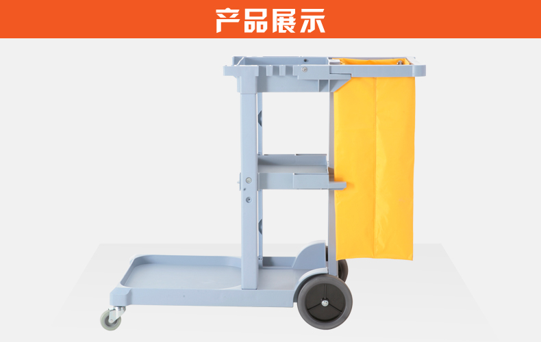 湖南垃圾桶 多功能清潔手推車